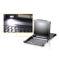 Aten 8 Port 17" LCD KVMP Switch